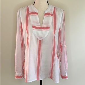 💥OLD NAVY LINEN BLOUSE 🐚🌴☀️